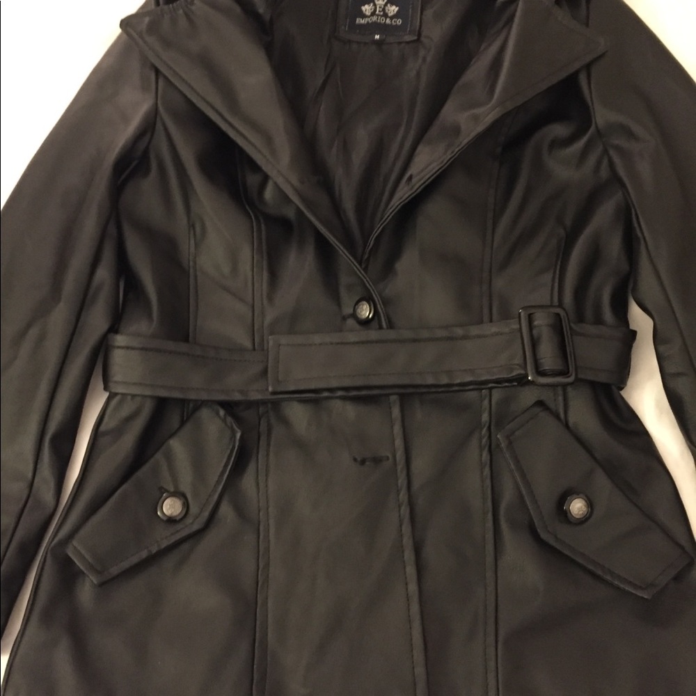 Emporio & Co genuine leather jacket